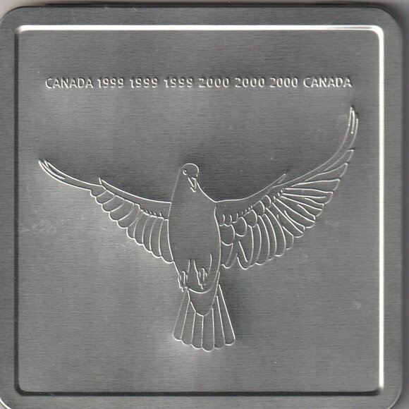 CANADA 1999-2000 OFFICIAL LIMITED EDITION COIN STAMP SET - Picture 5 of 5